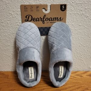 NWT Dearfoams Sleet Slippers Size S (5-6)